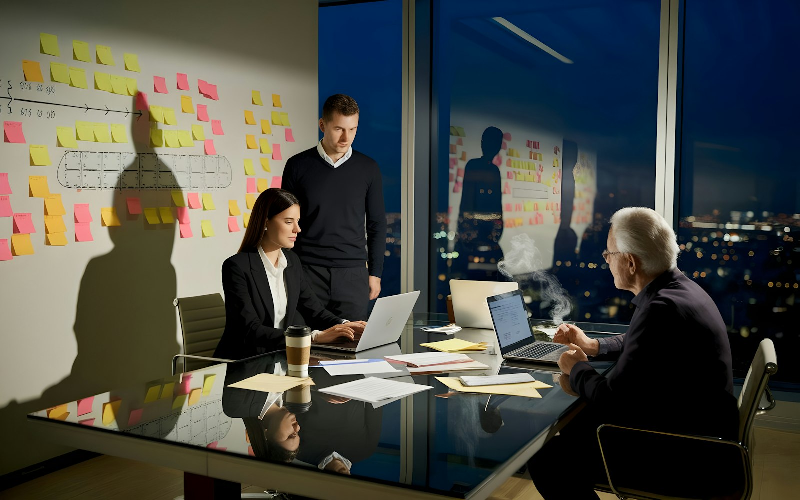 Professional financial planning consultation session