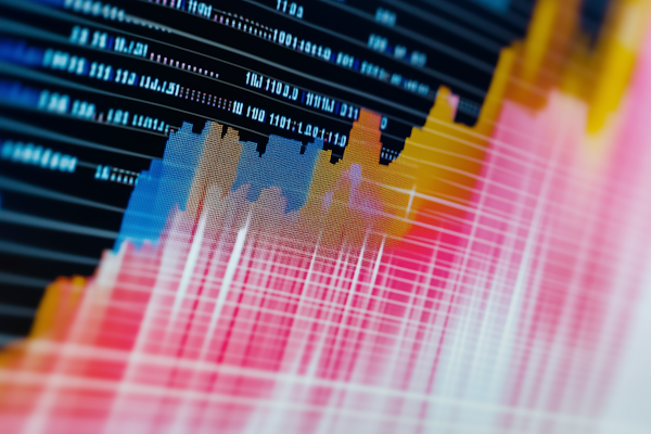 Investment growth chart showing portfolio performance